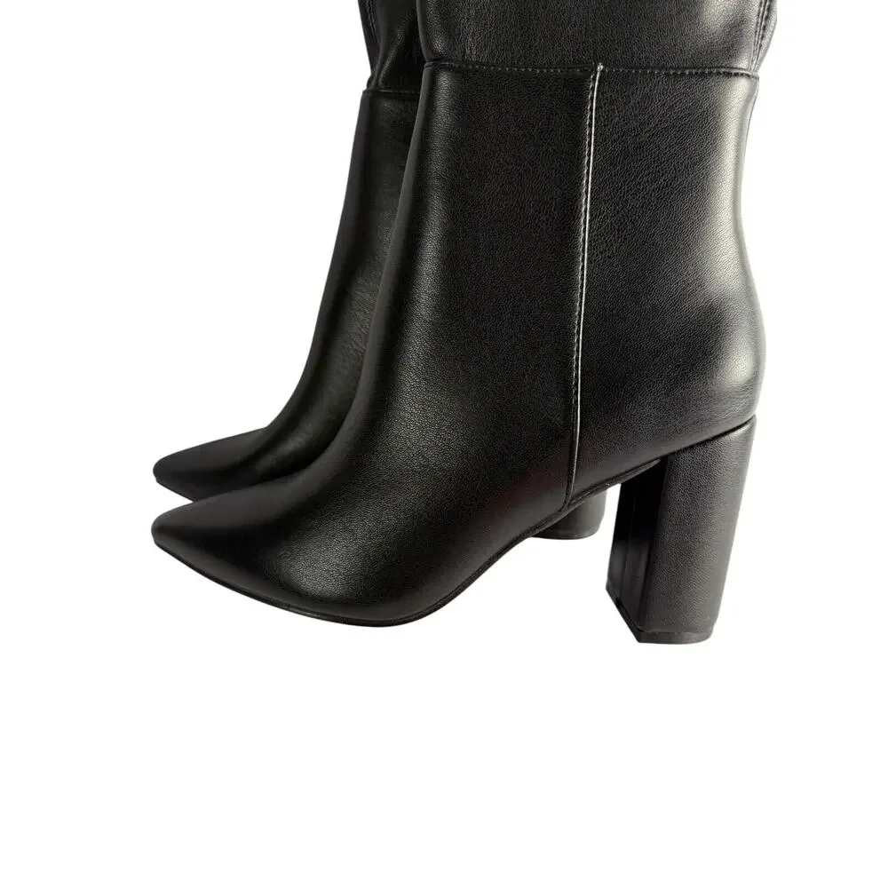 CHINESE LAUNDRY Fun Times Over the Knee Boot Black Size 7/37.5 NWOB